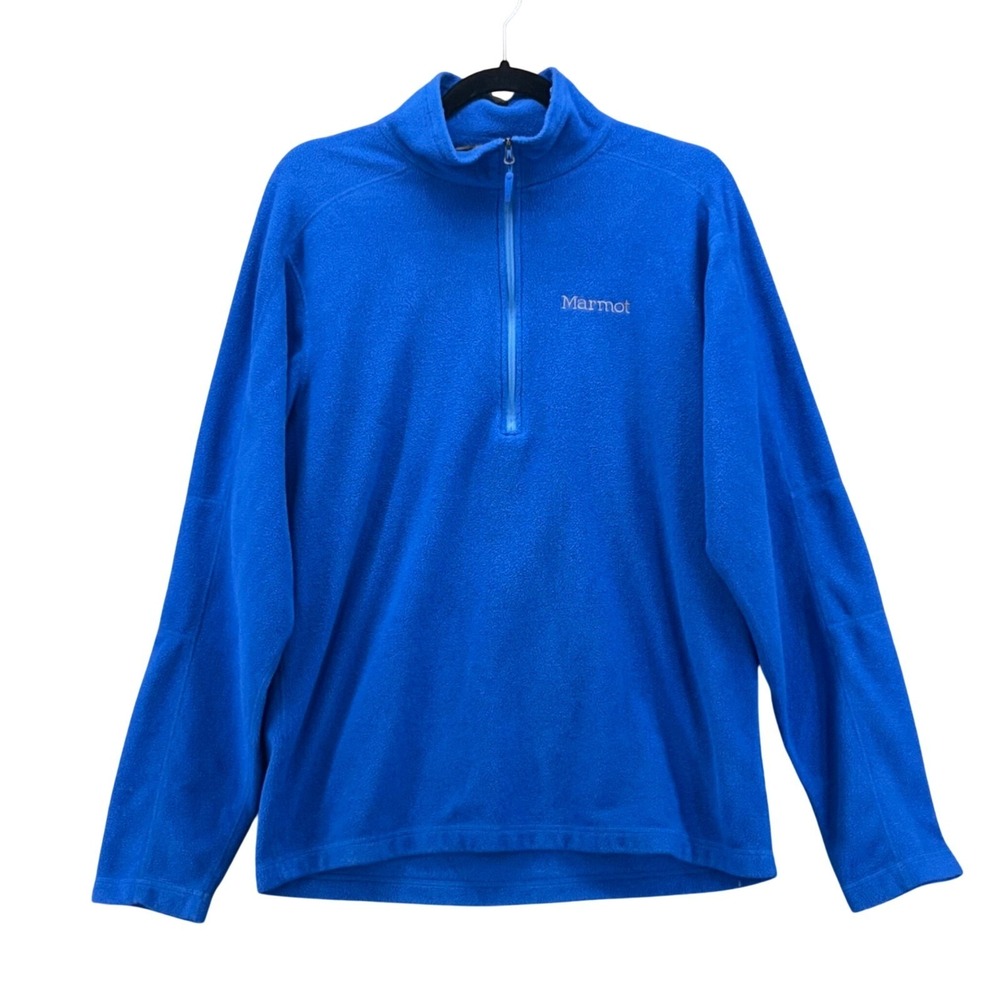 Marmot‎ Mens Quarter Zip Blue M